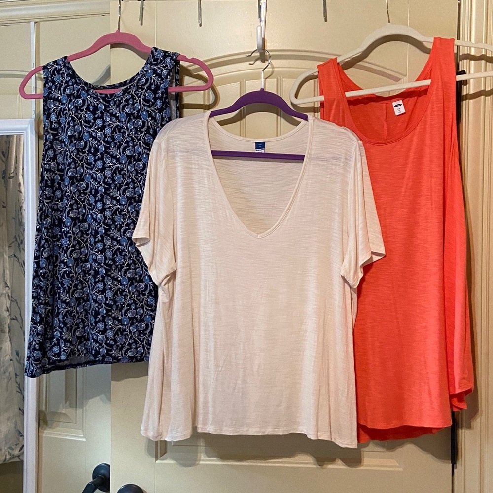 3 Old Navy Tops Bundle